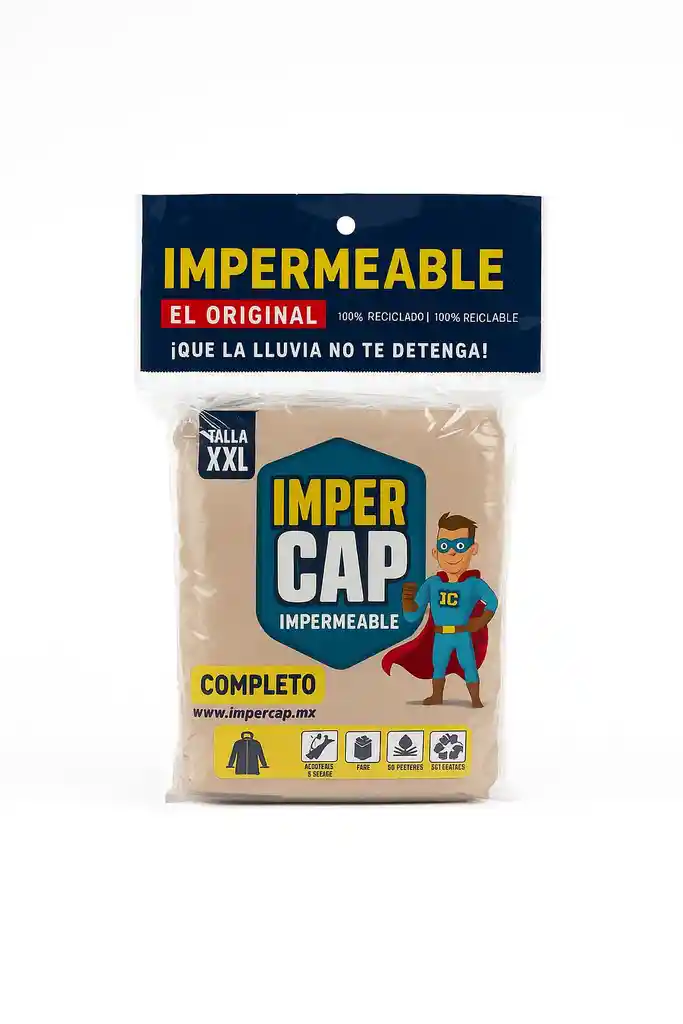 Impermeable Completo Talla S