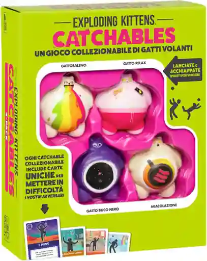 Juego Catchables Gatos Voladores Locos Para Adultos