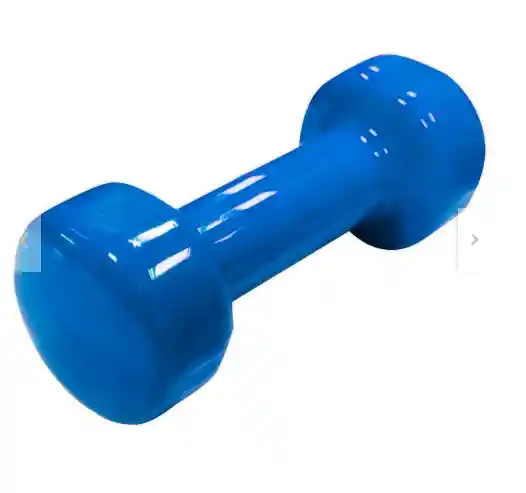 Par De Mancuernas, Set X2 Encauchetadas De 12 Libras 6 Kilos