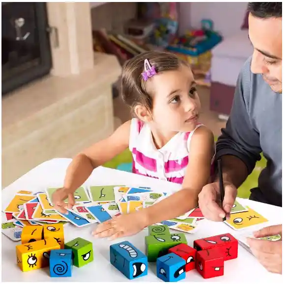 Juego De Mesa Cambia Caras Montessori