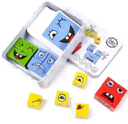 Juego De Mesa Cambia Caras Montessori