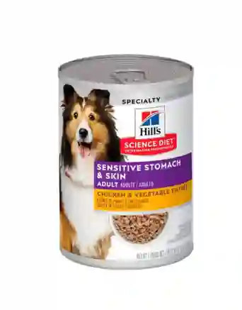 Canine Adult Sensitive Stomach & Skin Lata X 12,8oz (0,362kg)