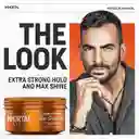 Cera Para El Cabello Efecto Brillante Inmortal Nyc Hair Stayling Wax "captain Black" 150g
