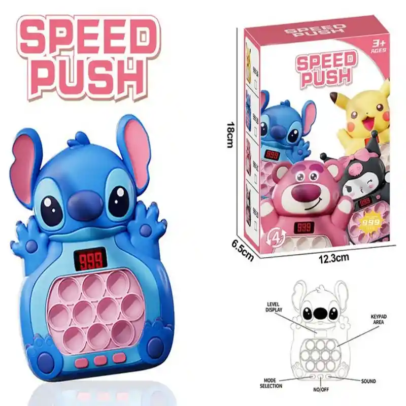 Pop It Pantalla Personajes