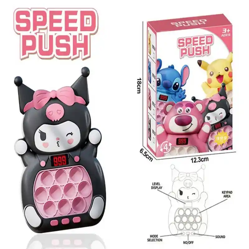 Pop It Pantalla Personajes