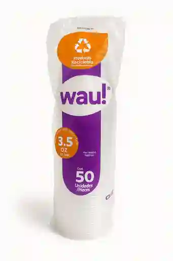 Vaso 3,5 Blanco X50 Unidades (tintero)