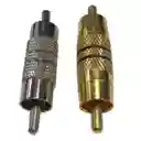 Convertidor De Rca Macho A 2 Rca Hembra