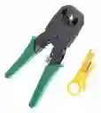 Pinza Ponchadora Red Rj45 Rj11 Rj9 Con Pela Cable