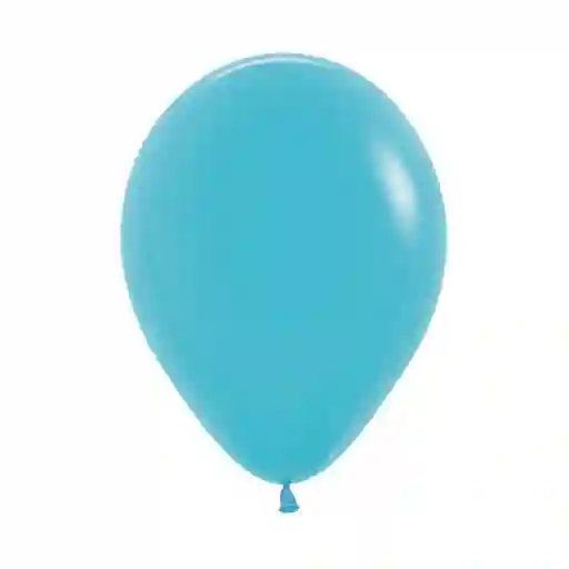 Bombas Globos R12 Satin Azul Caribe Paquete X 10 Sempertex