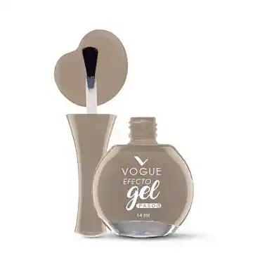 Esmalte Vogue Efecto Gel Suspicaz X 14 Ml Paso 1