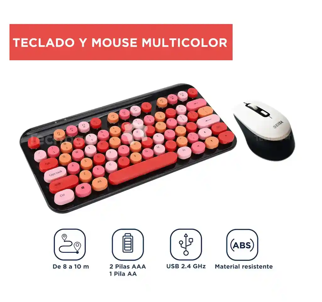 Combo Inalámbrico Seisa
