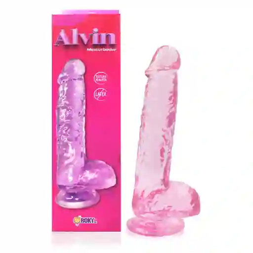 Dildo Masturbador Alvin 15cm
