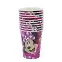 Vaso Para Fiesta Minnie Mouse Boom X10 Und