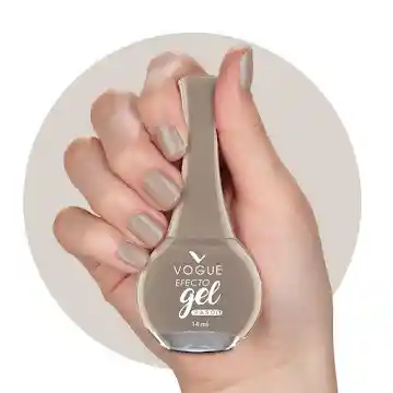 Esmalte Vogue Efecto Gel Suspicaz X 14 Ml Paso 1