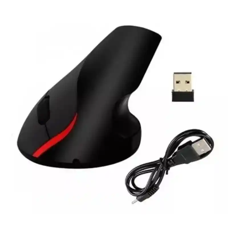 Raton Mouse Vertical Inalambrico Ergonomico Tunel Carpo