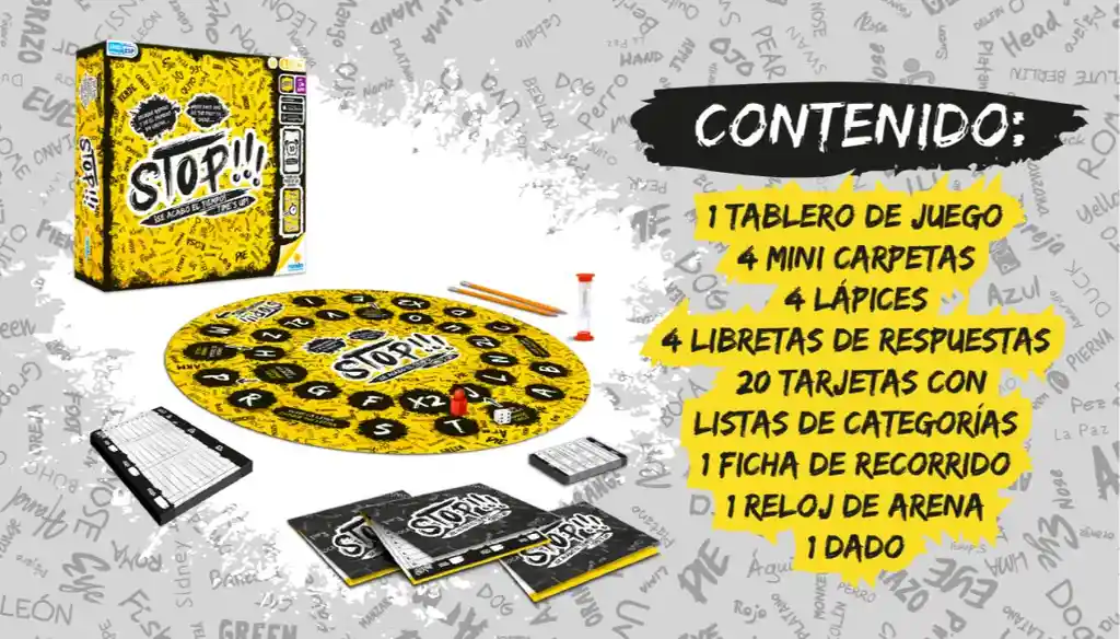 Juego Juguete De Mesa Stop De Ronda
