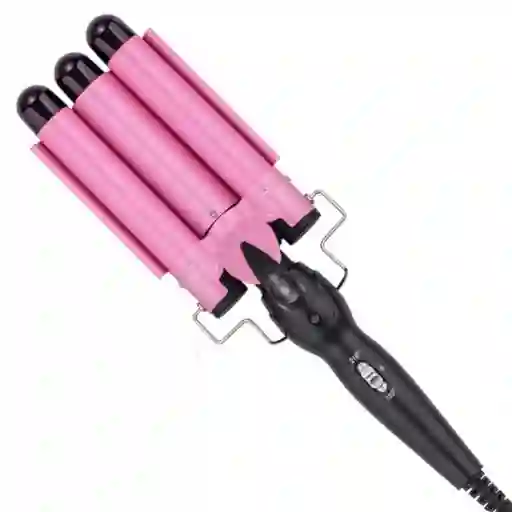 Rizador Triple De Cabello Ondas De Sirena En Minutos