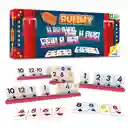 Juego De Mesa Rummy De Carton X106 Fichas Y X8 Portafichas