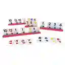 Juego De Mesa Rummy De Carton X106 Fichas Y X8 Portafichas