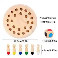 Juego Estrategico Recordador De Colores Juego De Memoria Memory Chess