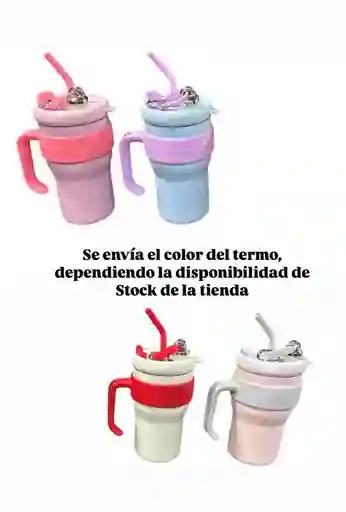Termo Acero Vacuum X800ml Caliente Y Frio Ref Jq-159