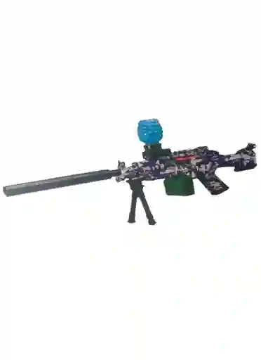 Lanzador Morado 2 De Hidrogel M249 Diversión Y Acción