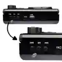 Radio Portátil Recargable Solar Ns-q11bt - 8 Bandas, Bluetooth, Usb Y Linterna Led