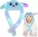 Gorro Peluche Luces+movimiento Orejas