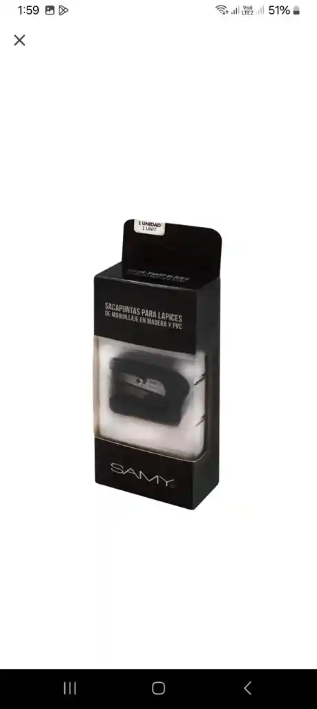 Accesorio Cosmetico Samy (1 Und)