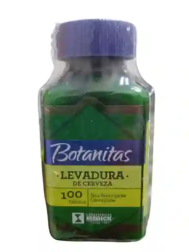 Levadura De Cerveza X 100 Tabletas Botanitas