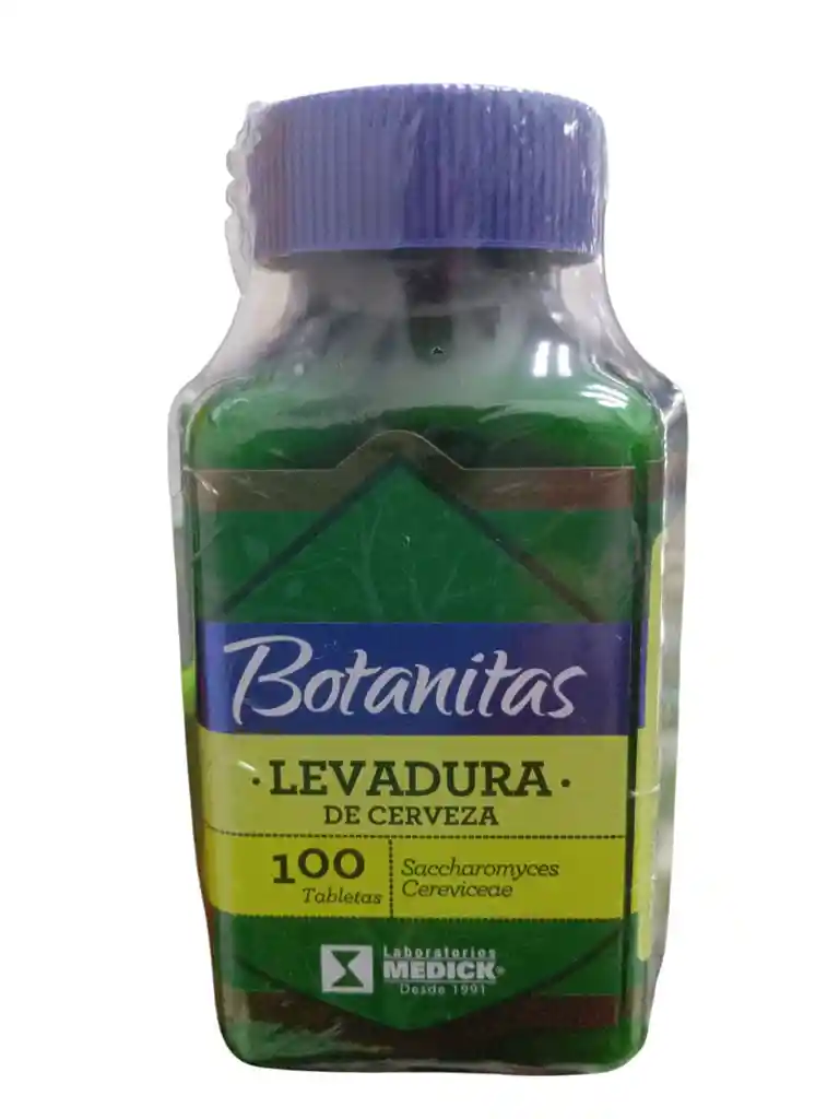 Levadura De Cerveza X 100 Tabletas Botanitas