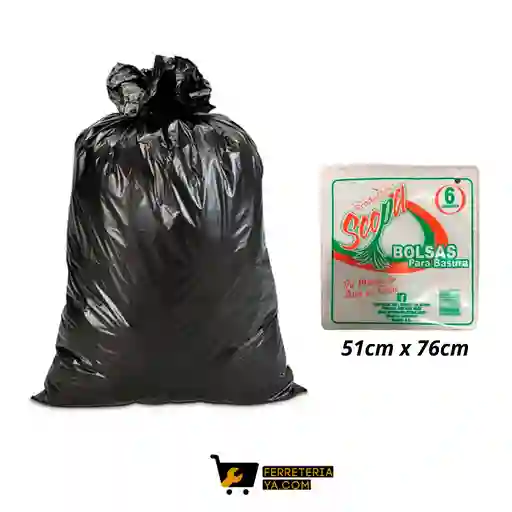 Scopa Bolsas Para Basura Mediana