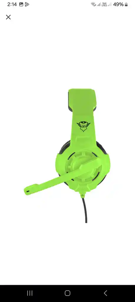 Combo 3 En 1 Gamer Trust Gxt790 Sg Spectra Neon Verde