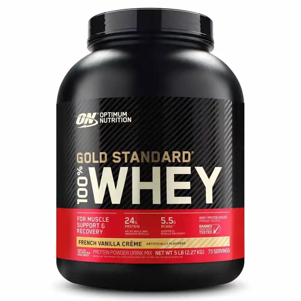 Optimum Nutrition Gold Standard 100% Whey 5lb Vainilla