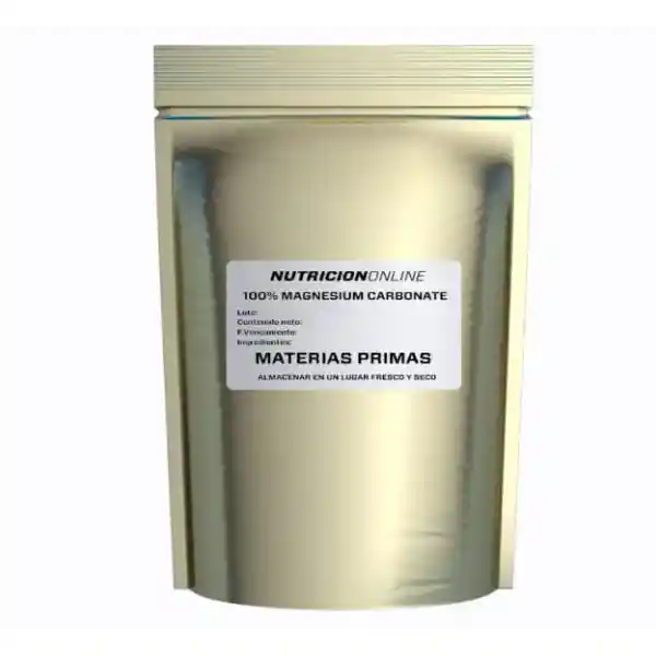 100 % Carbonato De Magnesio ( 500g ) Magnesium Carbonate