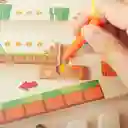 Laberinto Magnetico En Madera Infanti