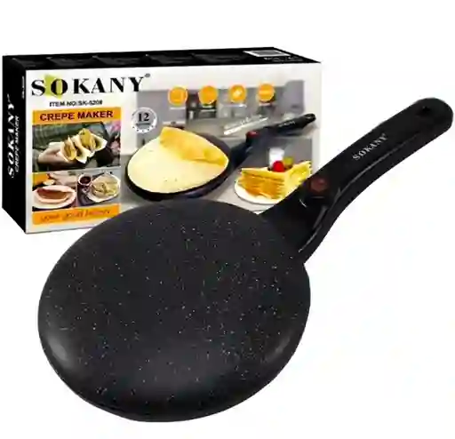 Maquina Crepera Eléctrica Sokany 6208
