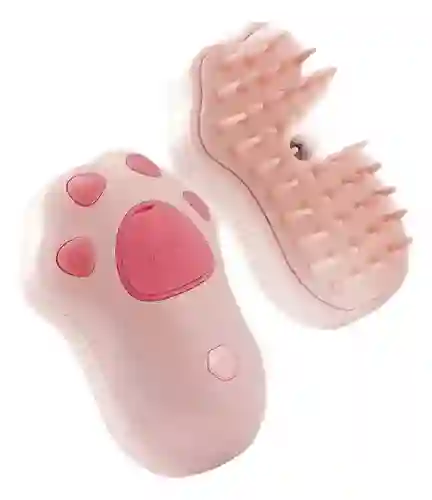 Cepillo Auto Limpiador Pelaje Mascota Vaporizador Peine