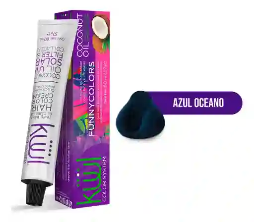 Tintes Kuul Funny Colors 60ml - Azul Oceano