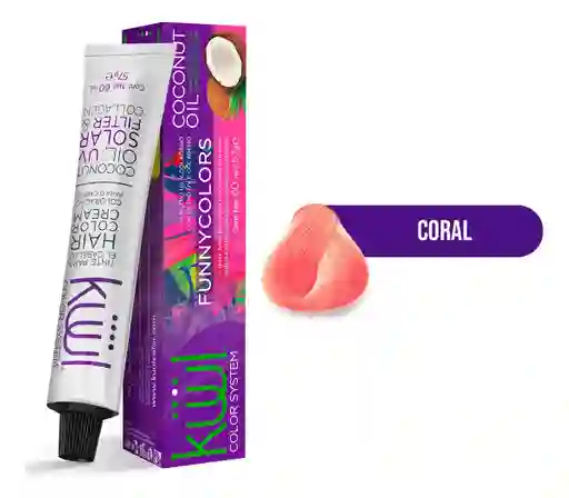Tintes Kuul Funny Colors 60ml - Coral