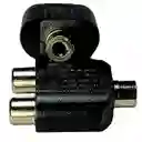 Adaptador Rca Doble Hembra A Rca Macho – Divisor De Audio/video