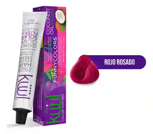 Tintes Kuul Funny Colors 60ml - Rojo Rosado