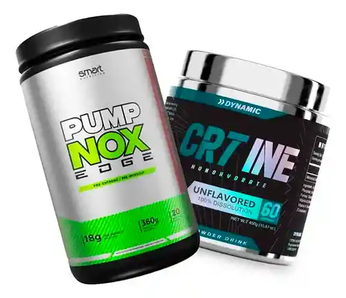 Pump-nox Edge 360gr + Creatina Cr7ine Dynamic