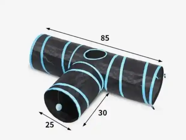 Juguete Interactivo Túnel Para Gatos Multidireccional