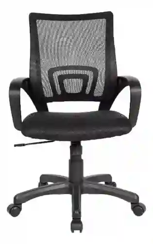 Silla Escritorio Ejecutiva Ergonómica Reclinable Oficina Pc Color Negro Material Del Tapizado Malla