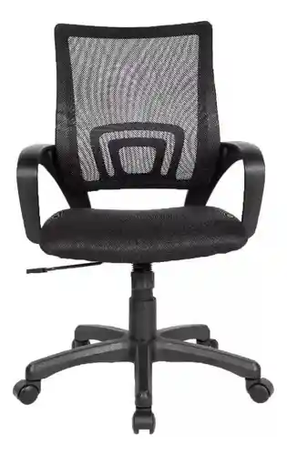 Silla Escritorio Ejecutiva Ergonómica Reclinable Oficina Pc Color Negro Material Del Tapizado Malla