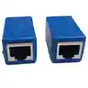 Union Rj45 Metálica Hembra A Hembra Categoría 6 Y 7