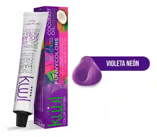 Tintes Kuul Funny Colors 60ml - Violeta Neon