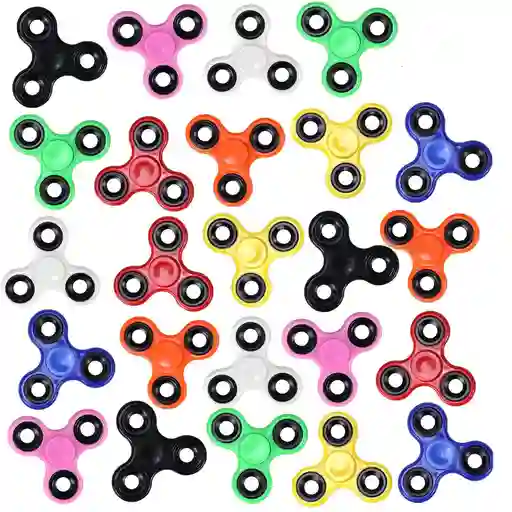Fidget Spinner Spiner 2025 Metalico Antiestres 3 Rul. 1 Und.