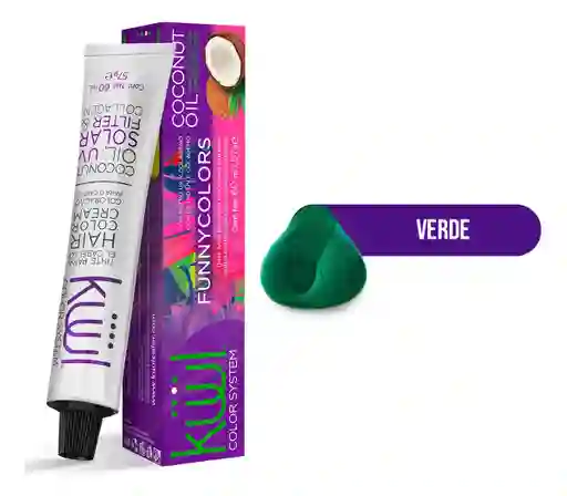 Tintes Kuul Funny Colors 60ml - Verde